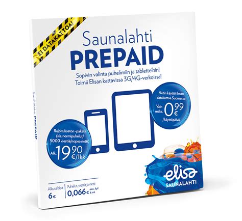 saunalahti asiakaspalvelu|Saunalahti Prepaid .